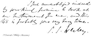 Dr Samuel J Wesley (Musiker) von English School