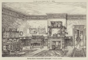 Salon, Summerfield, Roehampton (Gravur)