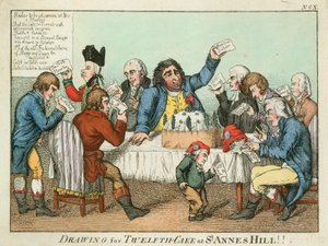 Zeichnung für den Zwölften Kuchen auf St Annes Hill von English School