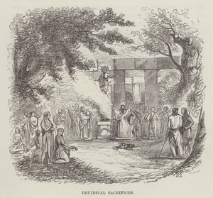 Druidische Opferungen