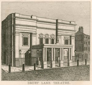Drury Lane Theatre, London von English School