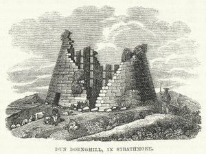 Dun Dornghill, in Strathmore