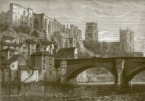 Durham, vom Fluss aus von English School