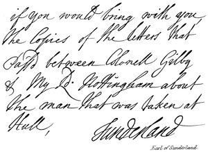 Earl of Sunderland von English School