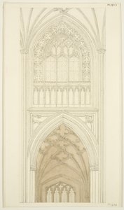 Ostseite des südlichen Querschiffs von St. Mary Redcliffe