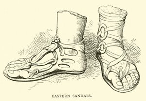 Östliche Sandalen von English School