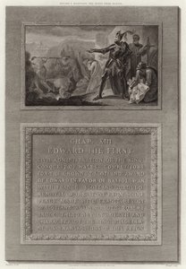 Eduard I. entfernt den Stein von Scone