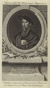 Edward Seymour, Herzog von Somerset, Protektor von England und enthauptet in der Regierungszeit von Edward VI.