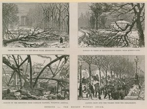 Auswirkungen des jüngsten Wintersturms von English School
