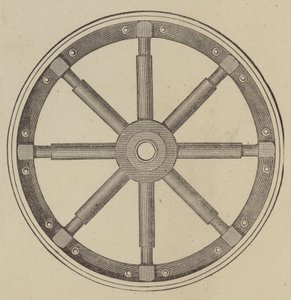 Elastische Räder (Gravur) von English School