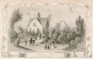 Elefantenhaus im Surrey Zoological Gardens, London