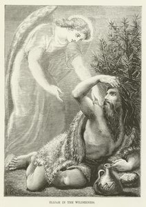 Elia in der Wüste von English School