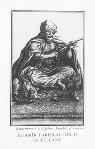 Emir Fakhr-al-Din II (Gravur)