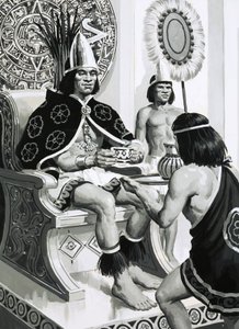 Kaiser Montezuma der Azteken trank gerne Kakao