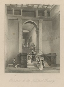 Eingang zur Nationalgalerie von English School