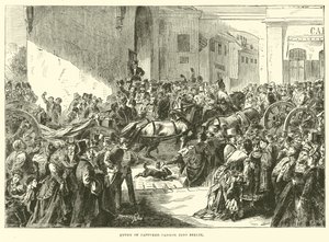 Einzug erbeuteter Kanonen in Berlin, September 1870