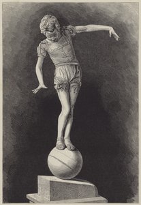 Gleichgewicht, von der Statue von Signor Ettore Ximenes