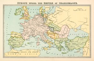 Europa unter dem Reich Karls des Großen von English School