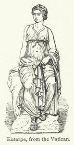 Euterpe (Gravur) von English School