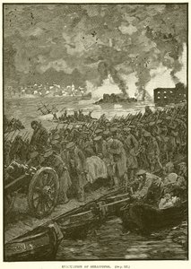 Evakuierung von Sewastopol von English School