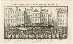 Hinrichtung von Lord Lovat