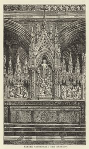 Exeter Kathedrale, das Reredos