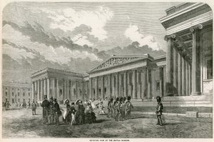 Außenansicht des British Museum von English School