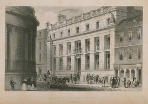 Außenansicht der London und Westminster Bank von English School