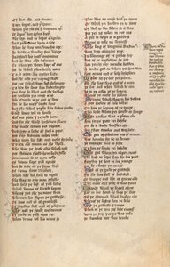 F98r aus Ms New Coll 266, De confessio amantis von John Gower