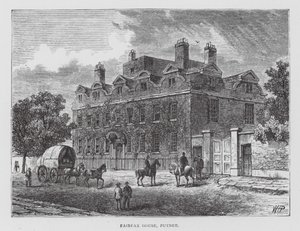 Fairfax House, Putney (Lithografie) von English School