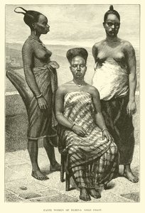Fanti-Frauen von Elmina, Goldküste