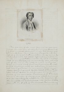Farinelli, graviert von Henry Adlard (tätig 1828-69), ca. 1830 (Gravur & Tinte auf Papier)