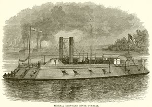 Bundes-Eisenkladen-Flusskanonenboot von English School