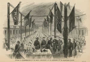 Fest zur Erinnerung an den 200. Jahrestag der Coldstream Guard von English School