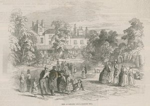 Fest im Bedford Lodge, Campden Hill, London von English School
