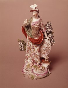Figur der Göttin Athena, Derby Porcelain Works, ca. 1800
