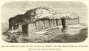 Fingals Höhle auf der Insel Staffa, vor der Westküste Schottlands