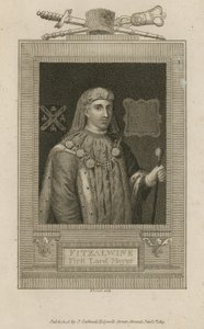 Fitzalwine, erster Lord Mayor von London von English School
