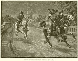 Flucht von Charles aus Oxford