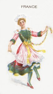 Frankreich, Zigarettenkarte, 1915