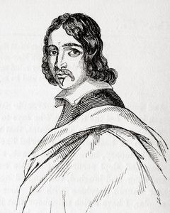 Francis Moore, britischer Arzt und Astrologe, aus Old England: A Pictorial Museum, veröffentlicht 1847 von English School