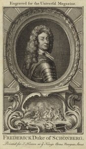 Friedrich, Herzog von Schönberg von English School