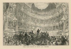 Freihandelstreffen im Drury Lane Theatre von English School