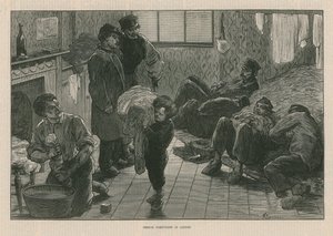 Französische Kommunisten in London von English School