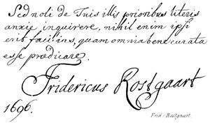 Frid: Rostgaart von English School