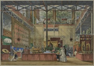Aus "Dickinsons umfassende Bilder der Großen Ausstellung von 1851", veröffentlicht 1854 Indien Nr. 5, 1854
