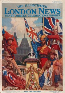 Titelseite der Illustrated London News, Silberjubiläumsausgabe