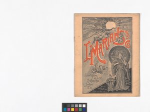 Vorderseite eines Großhandelskatalogs, veröffentlicht von I. Marians & Co. von English School