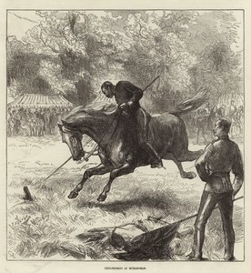 Titelseite der Illustrated London News, 12. Juni 1875 von English School