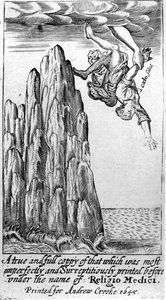 Frontispiz zu Religio Medici von Sir Thomas Browne, 1645